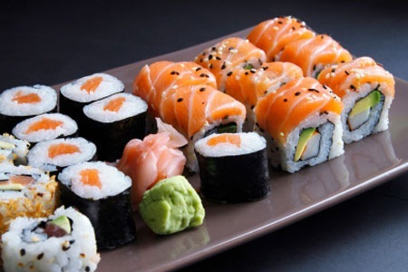 Nourriture Japonaise De Sushi