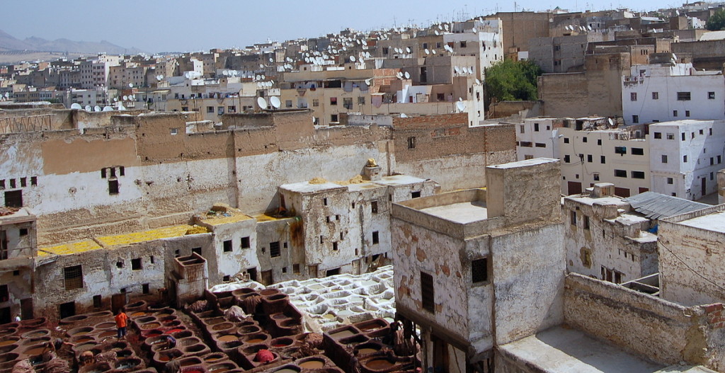 歴史あるモロッコの街「フェズ」迷宮のように入り組んだ旧市街メディナ